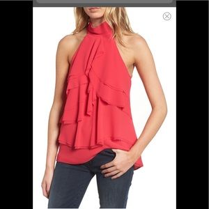 Raw Edge Ruffle Chiffon Blouse
TROUVÉ